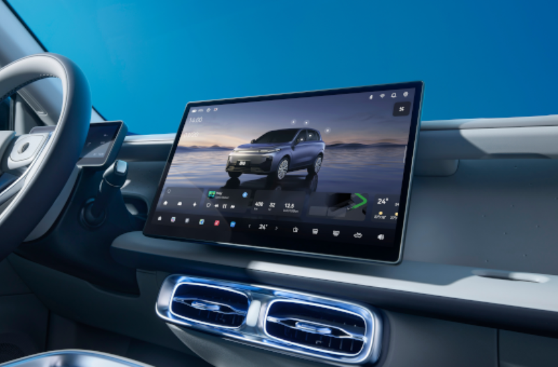 close-up of the b10 dashboard