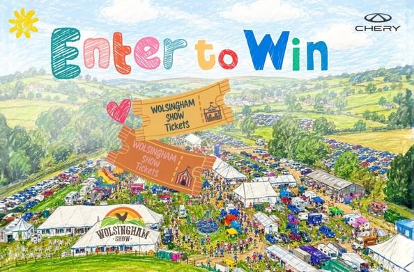 CheryTicket Competition Prizes Wolsingham Show 2026