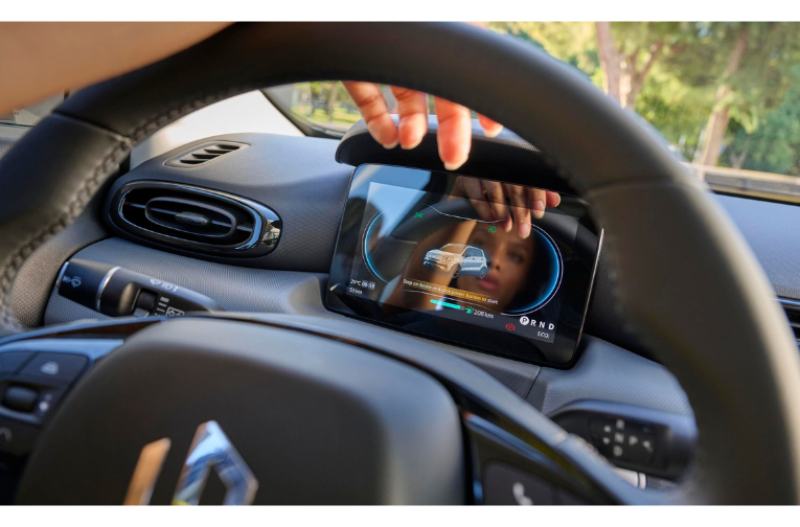 CLOSE UP OF THE DASHBOARD T03