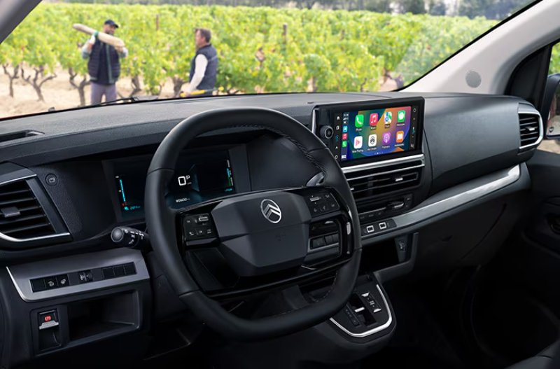 pan view of the dashboard