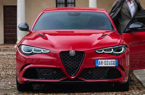 Shot of a front of car