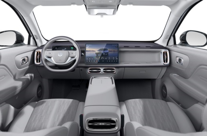 EMPTY INTERIOR OF A CAR