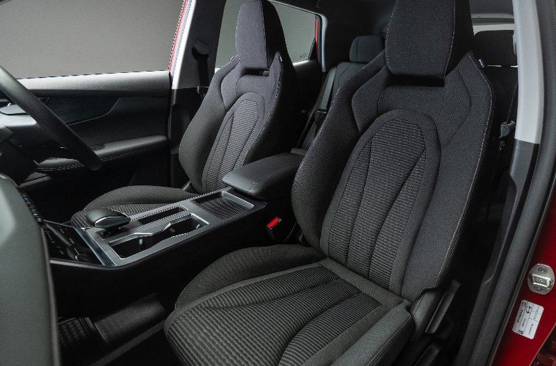 shot of the seats of the Chery Tiggo 4