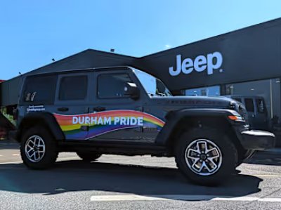 Jeep Durham Leads Durham Pride 2025 with Rainbow Jeep and Ongoing LGBTQ+ Support