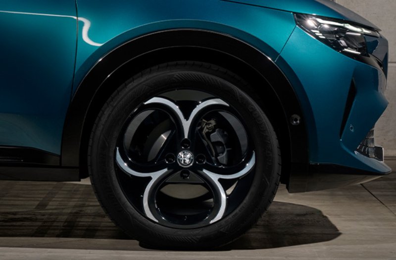 Close up of the wheel