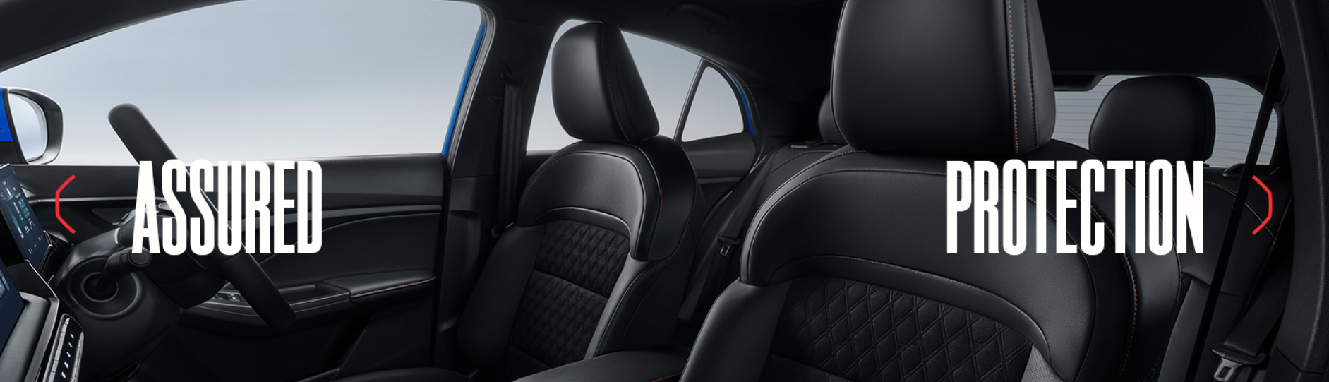 pan shot of the inside of a car