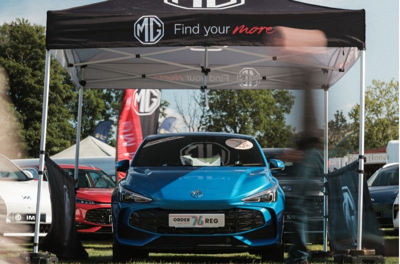 MG Durham Stand at Wolsingham Show