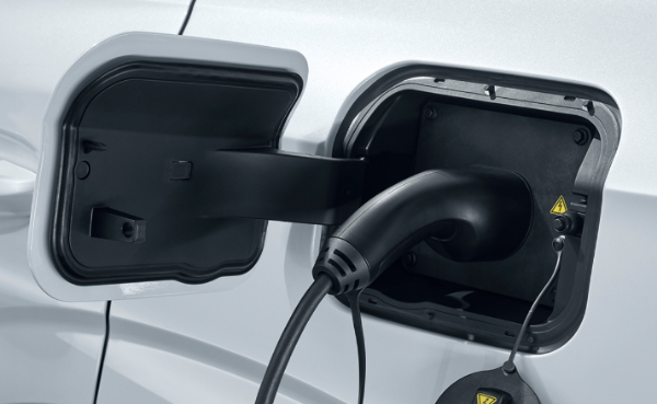 Car on charge