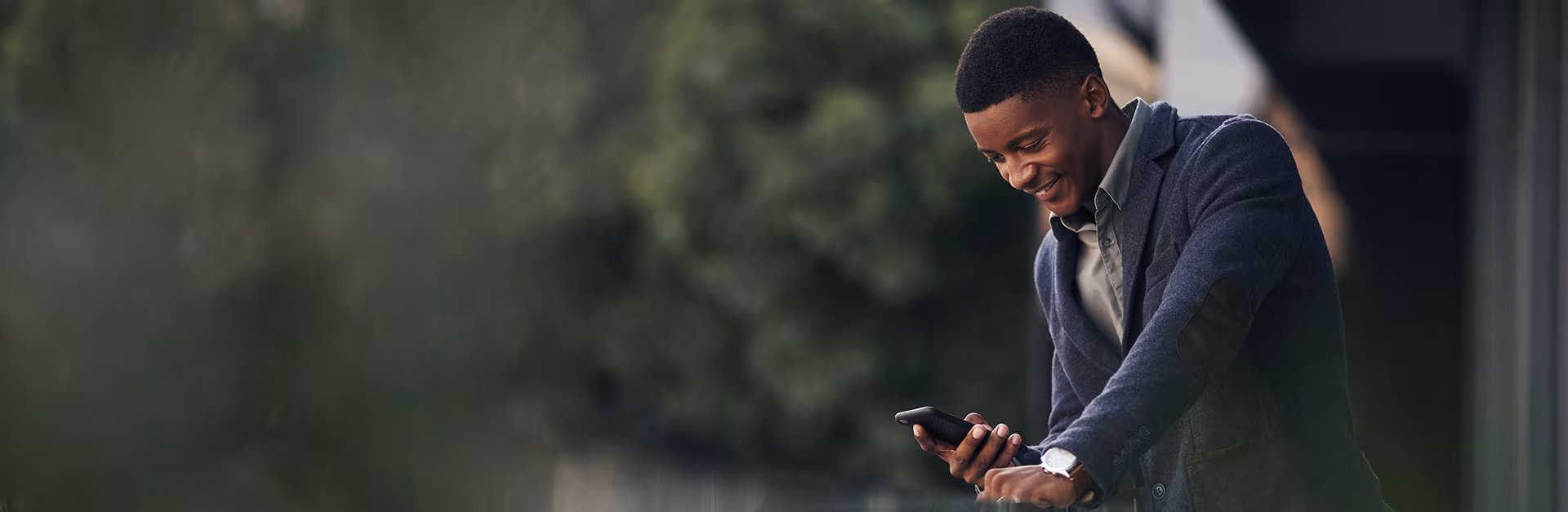 person looking down onto the phone
