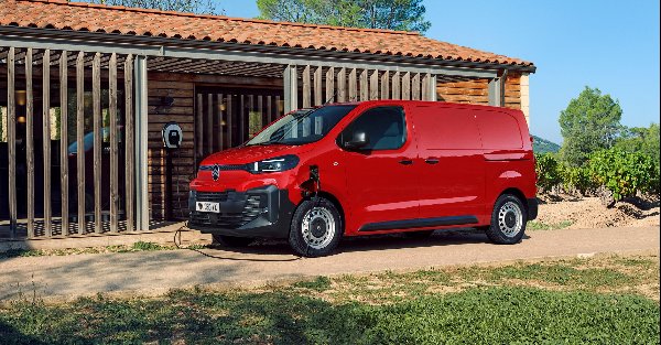 image of the van on charger