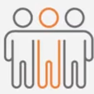 diagram of three people