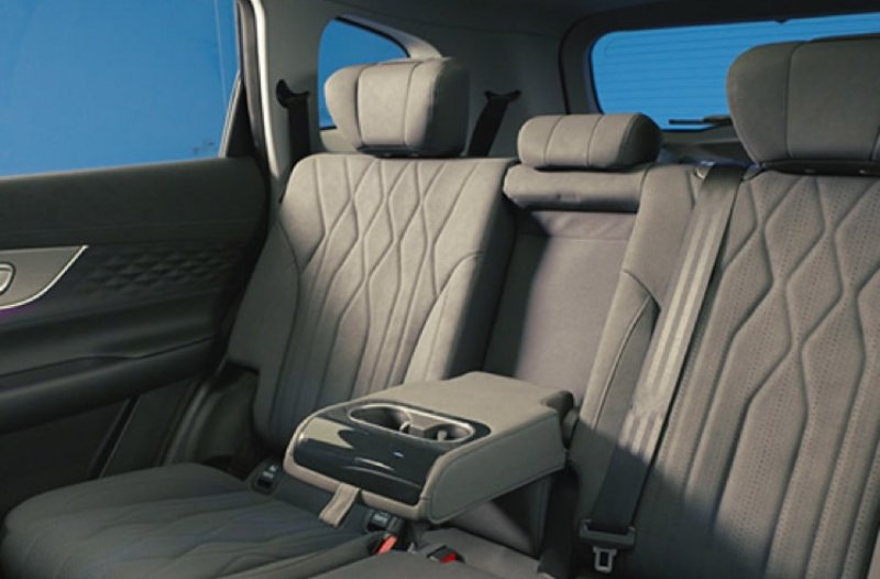 Interior of the car
