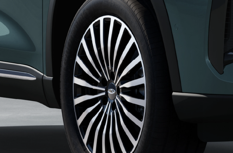 close up of a wheel